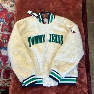 Tommy Hillfger / Tommy Jeans  varsity jacket size large